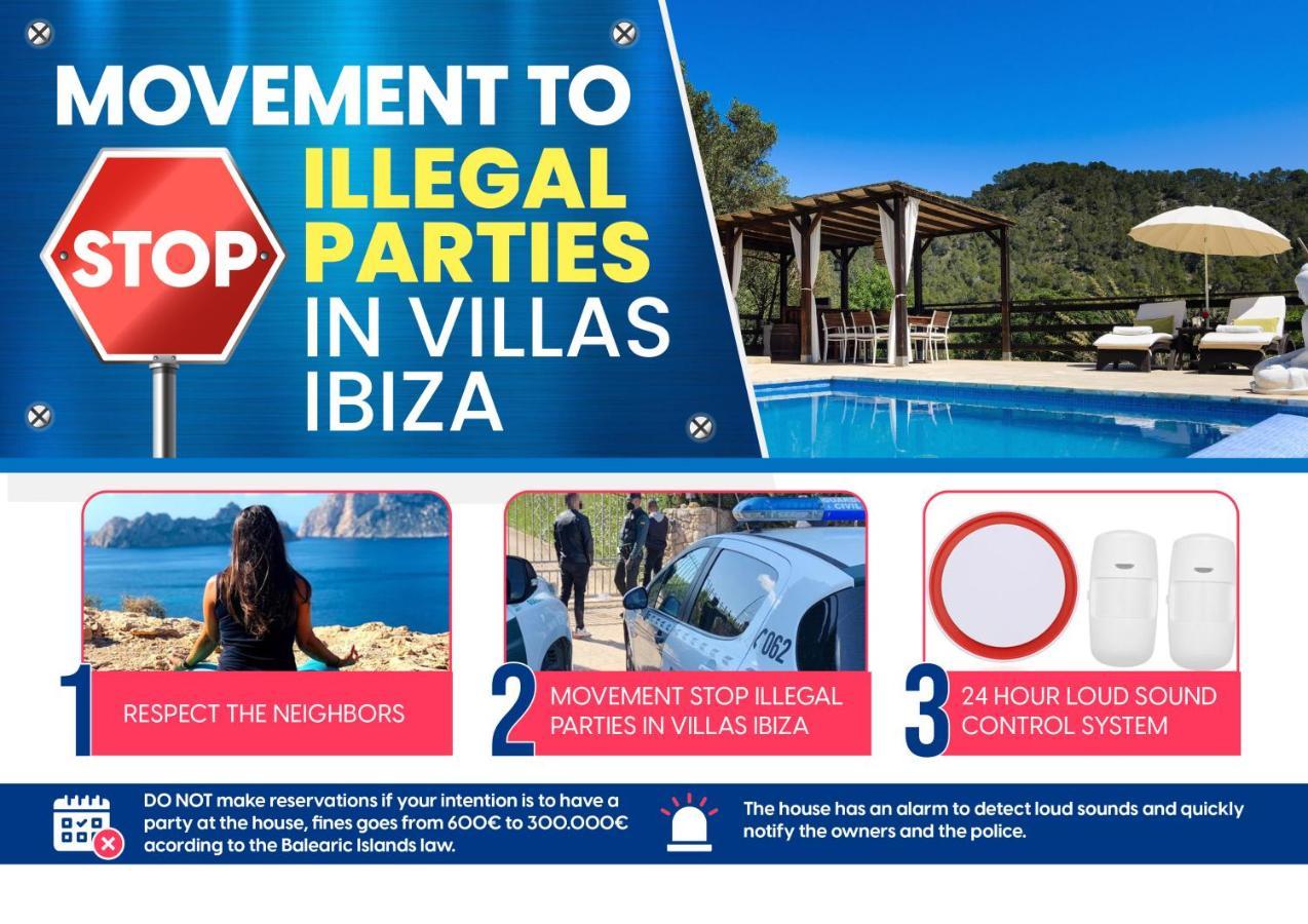 Villa Can Rafalet 산트 호셉 데 사 탈라이아 외부 사진